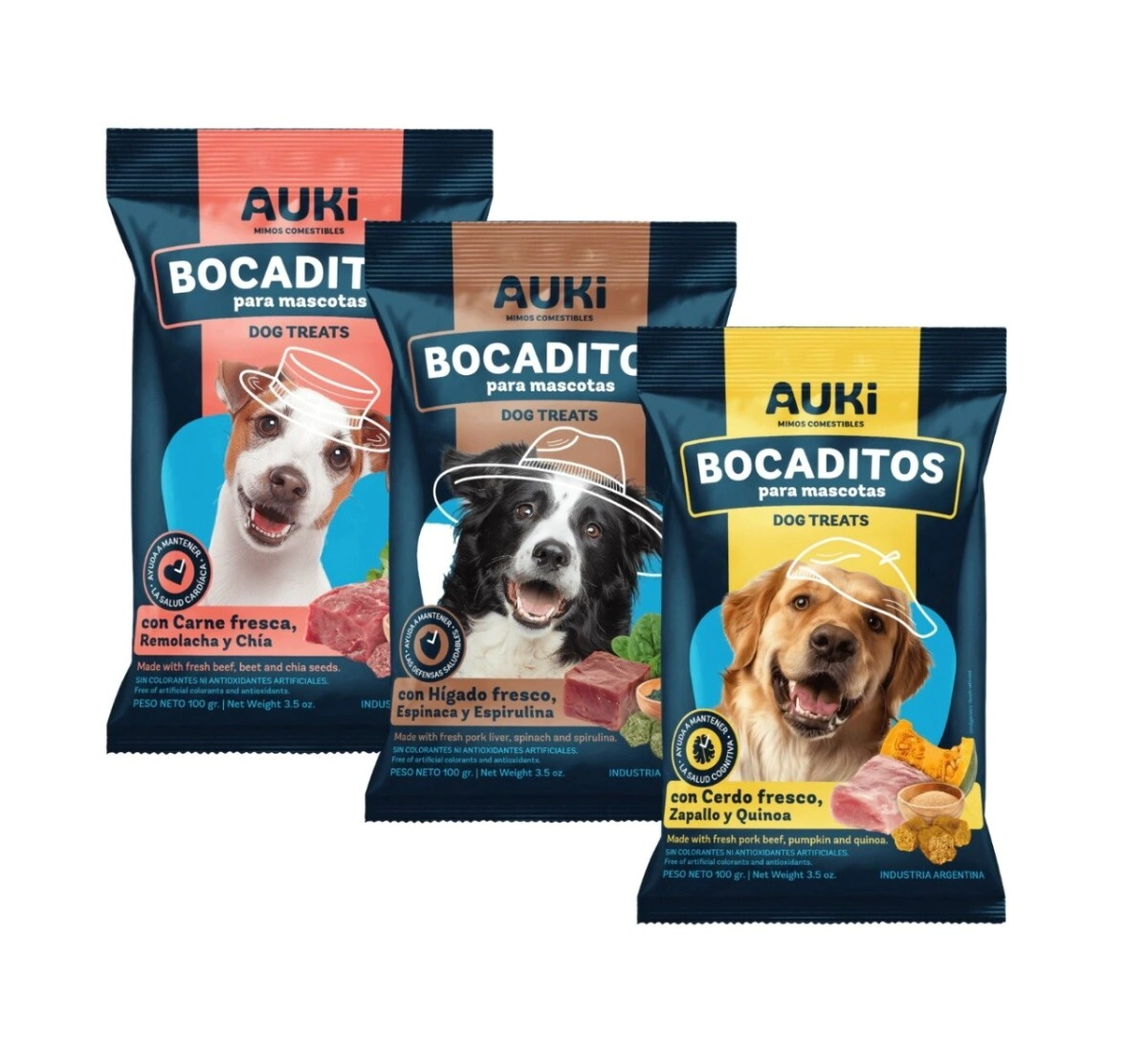 AUKI BOCADITOS MIX x 30 UN
