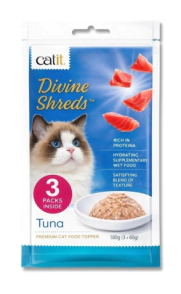 CATIT DIVINE SHREDS ATUN 180 GRS X UN