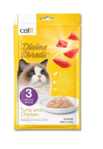 CATIT DIVINE SHREDS POLLO 180 GRS X UN