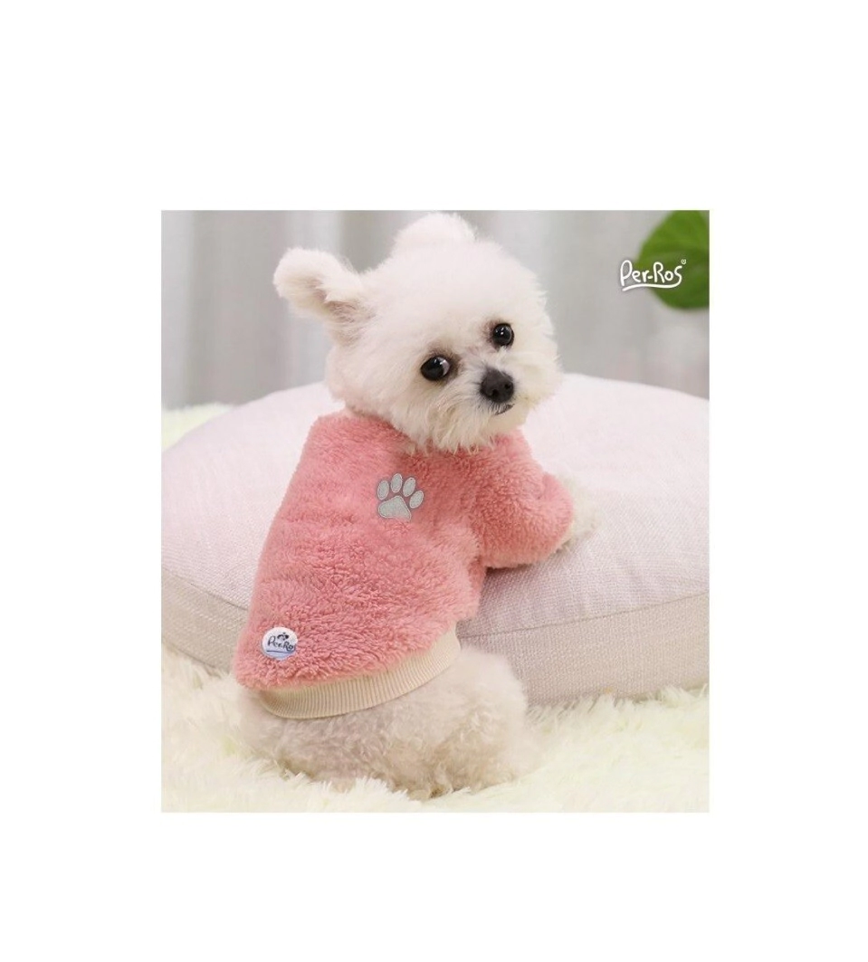 ABRIGO SOFT HUELLITA TALLE M