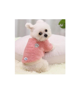 ABRIGO SOFT HUELLITA TALLE M