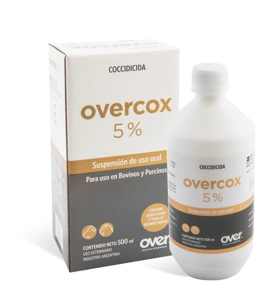 OVERCOX 5% X 500 ML