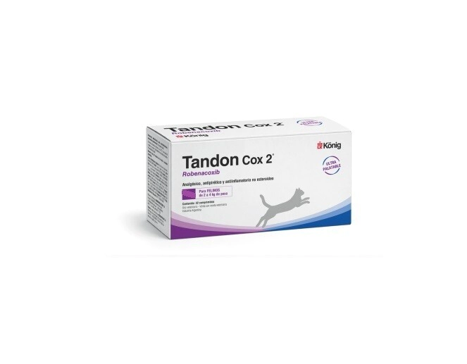 TANDON COX 2 8 MG CANINO/FELINO X 32 COMP