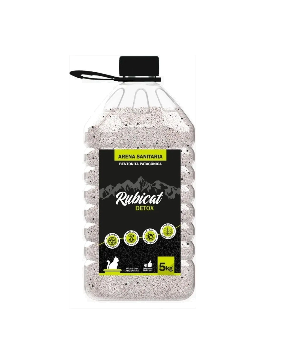 ARENA SANITARIA RUBICAT DETOX  X 5 KGS