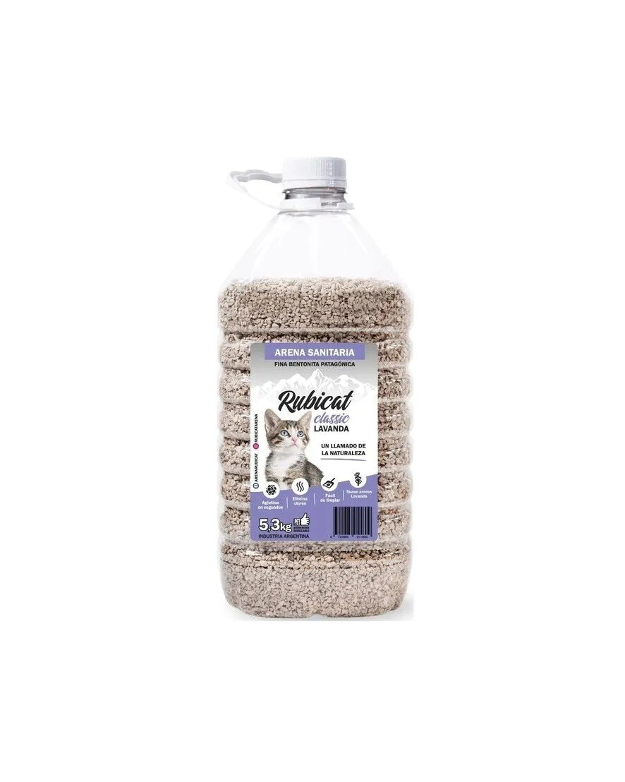 ARENA SANITARIA RUBICAT LAVANDA  X 5,3 KGS