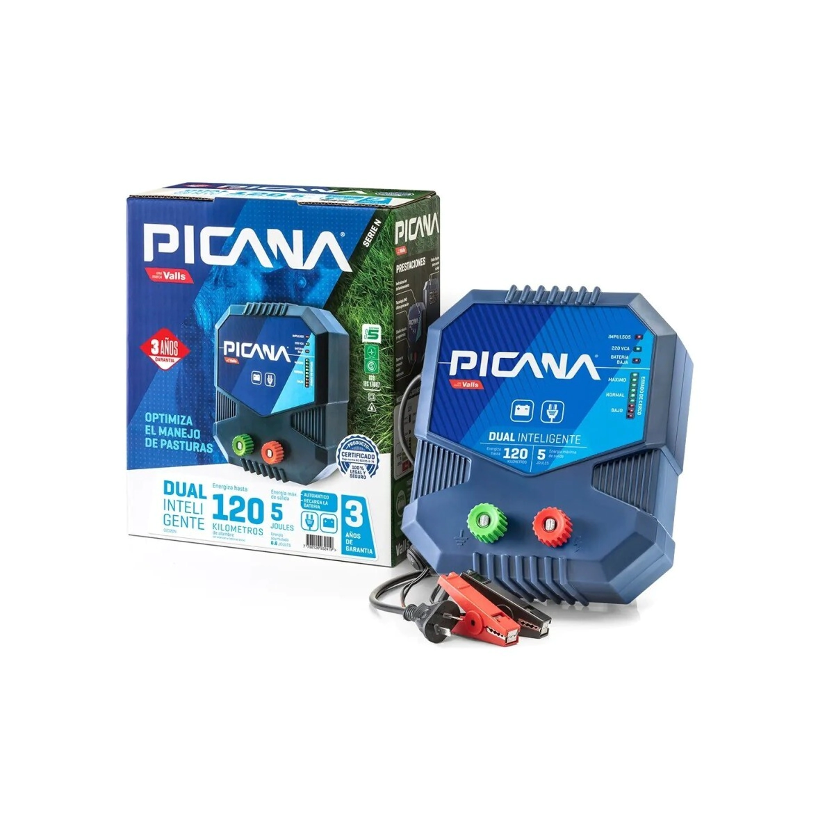 ELECTRIFICADOR DUAL 70 KM 12/220V PICANA