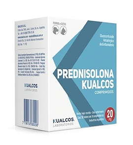 PREDNISOLONA 20 MG X 200 COMP KUALCOS