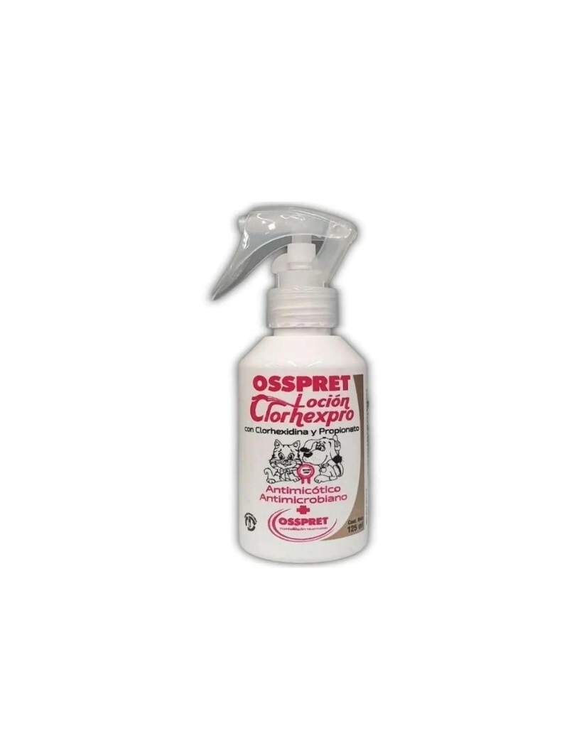 LOCION OSSPRET CLORHEXPRO X 125 ML