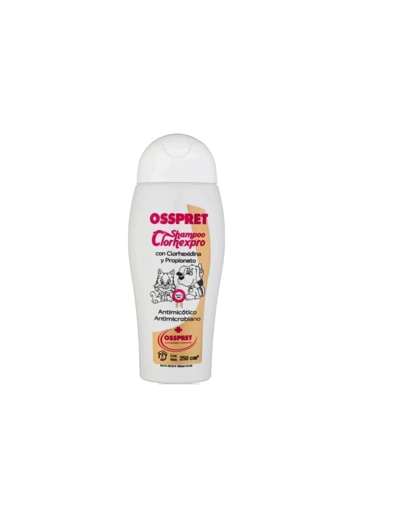 SHAMPOO OSSPRET CLORHEXPRO X 250 ML