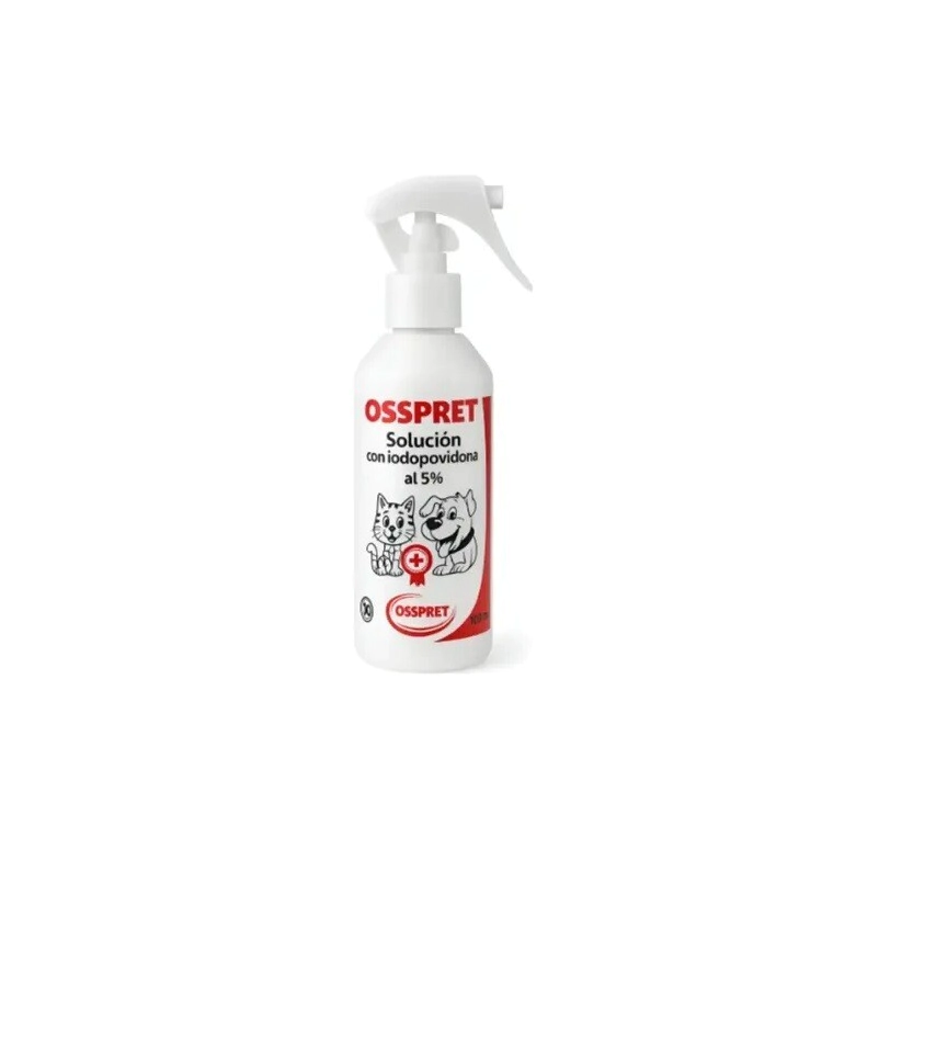 SOLUCION OSSPRET IODOPOVIDONA ATOMIZADOR X 100 ML