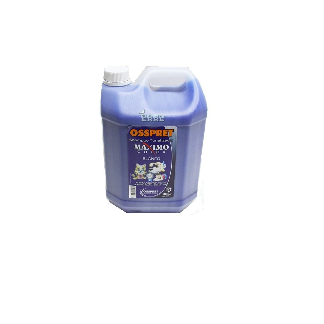 SHAMPOO OSSPRET MAXIMO BLANCO X 5000 ML