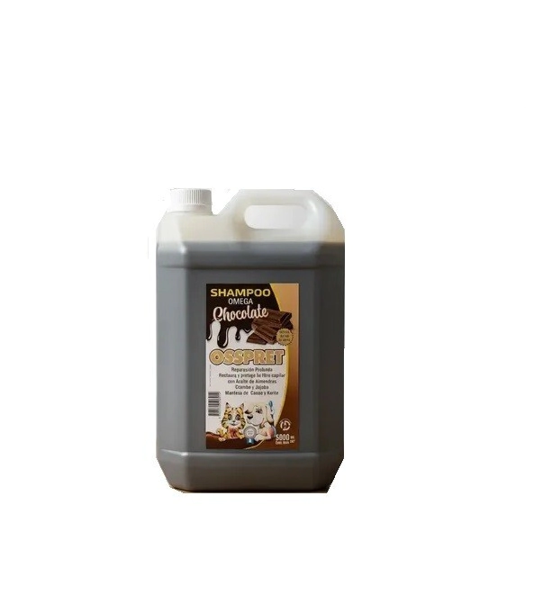 SHAMPOO OSSPRET OMEGA CHOCOLATE X 5000 ML