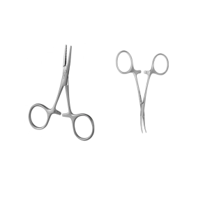 PINZA HASTMAN 11 CM RECTA/CURVA