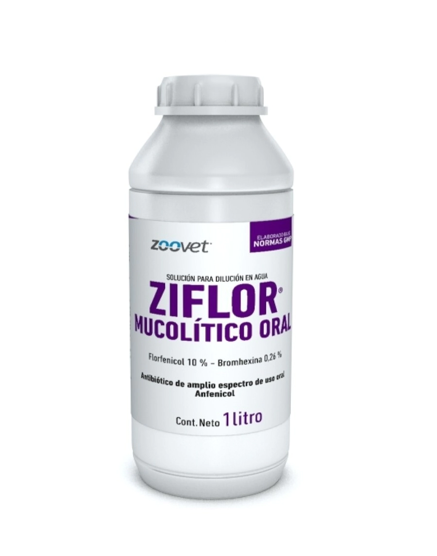ZIFLOR MUCOLIT ORAL X 1000 ML.
